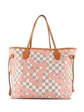 LOUIS VUITTON Neverfull MM Azur Tahitienne with Pouch